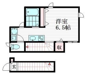 ヴェルジェ碑文谷の物件間取画像